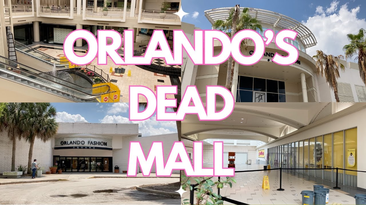 Dead Mall - Orlando's Fashion Square Mall - It's Been Dead for Years!
