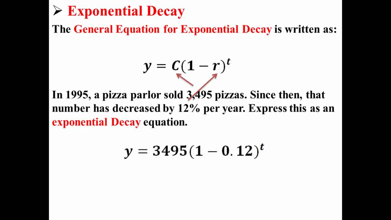 Exponential Decay