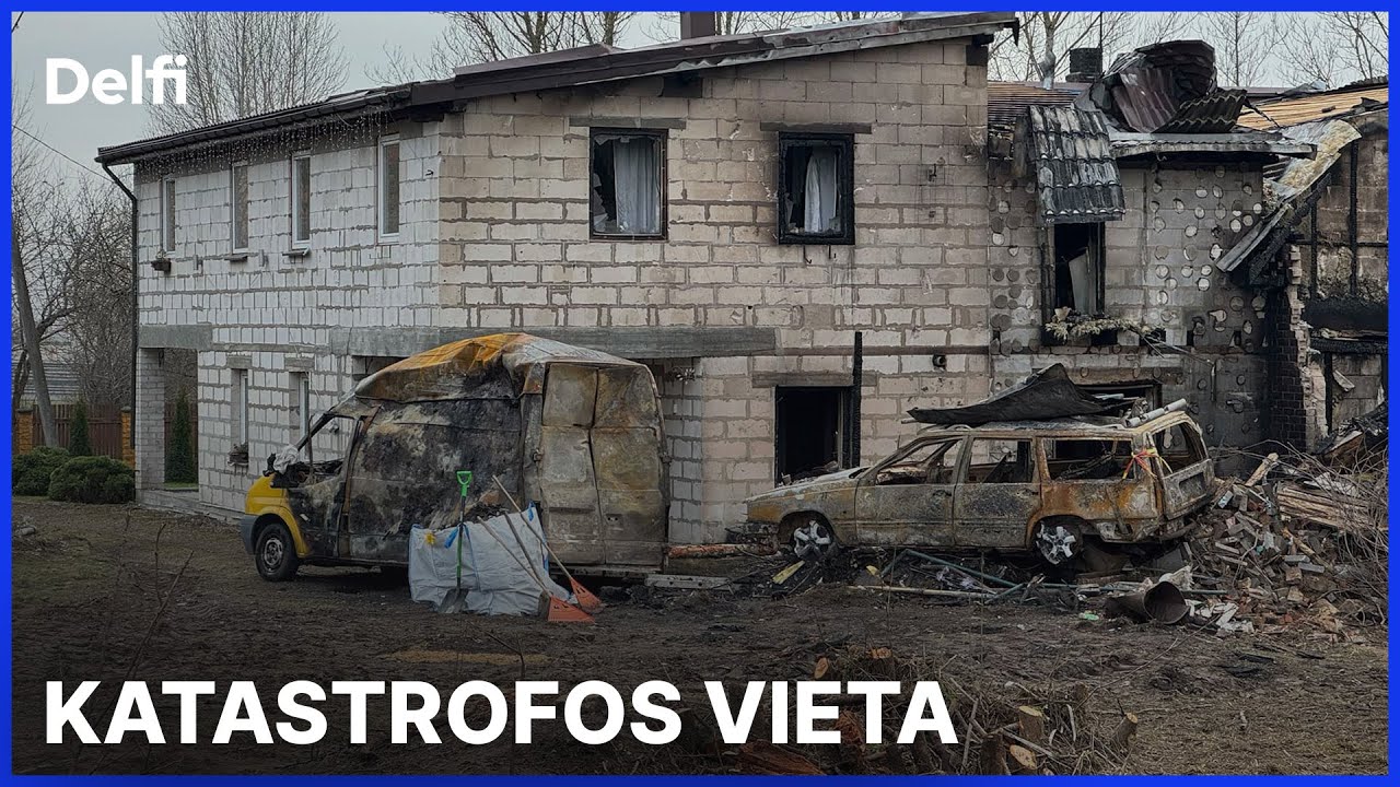 Savaitės kriminalai. Pamatykite katastrofos vietą