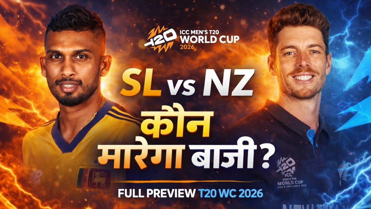 SL vs NZ: Who Will Win the Big Clash? | T20 World Cup 2026 Full Preview