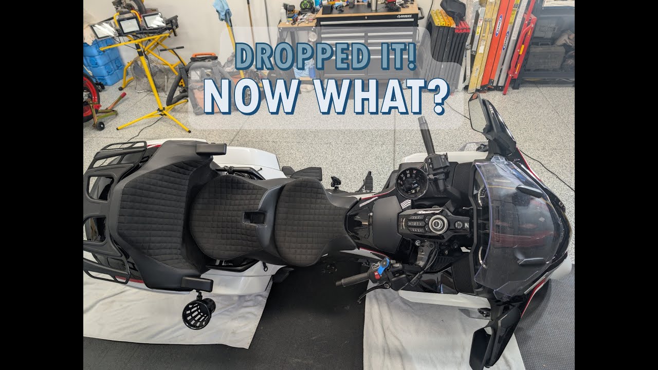 Dropped Your Motorcycle? Here’s How to Lift a 900 lb Goldwing