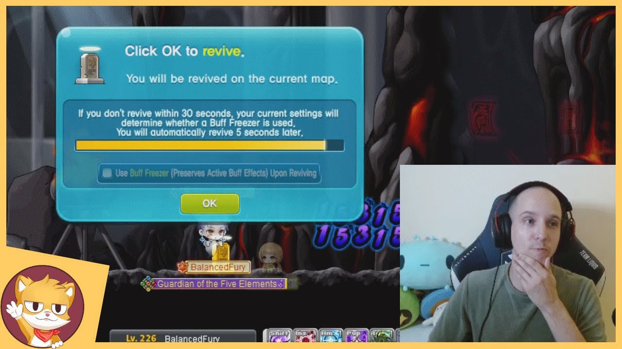 Finally Taking Down Chaos Vellum! 12k Stat 77% IED NL | MapleStory | Coppersan Clips