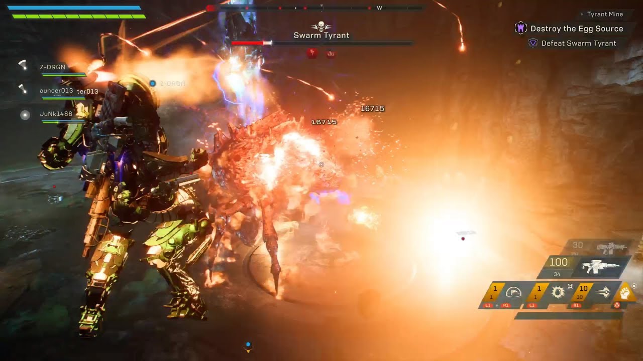 Anthem Stronghold Tyrant Mine GrandMaster 1