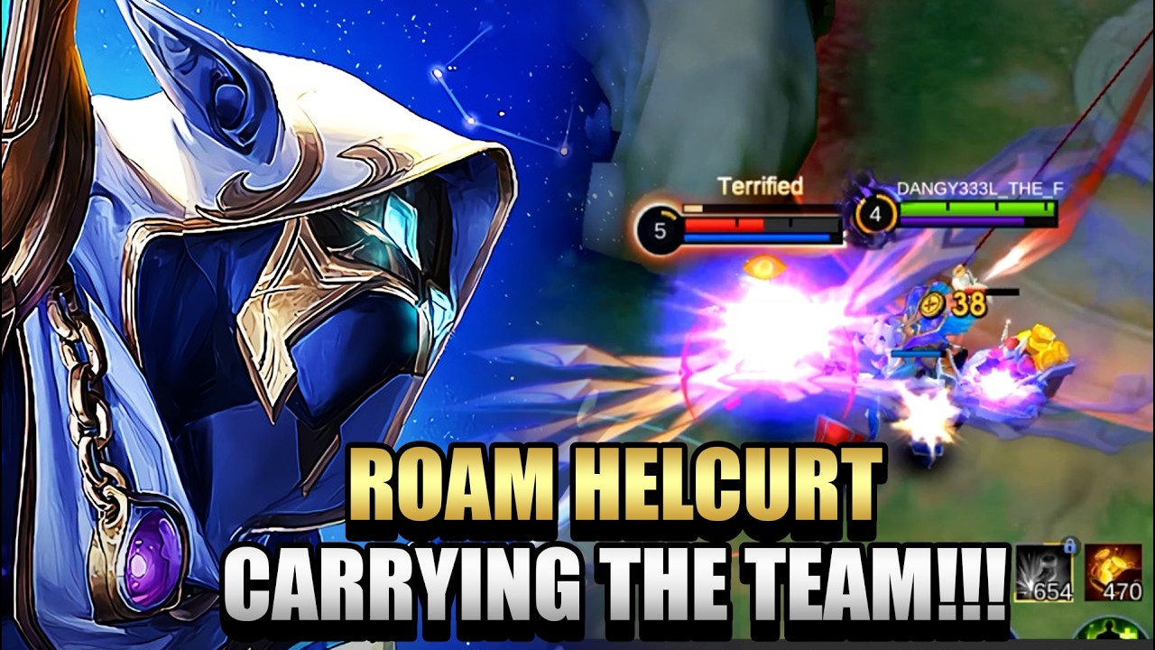 ROAM HELCURT BUILT DIFFERENT — CARRYING THE TEAM! HELCURT BEST BUILD AND EMBLEM 2026 💀⚔️