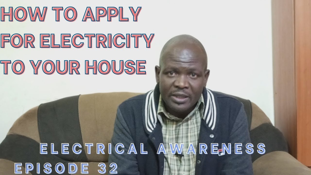 How to apply for electrical power.