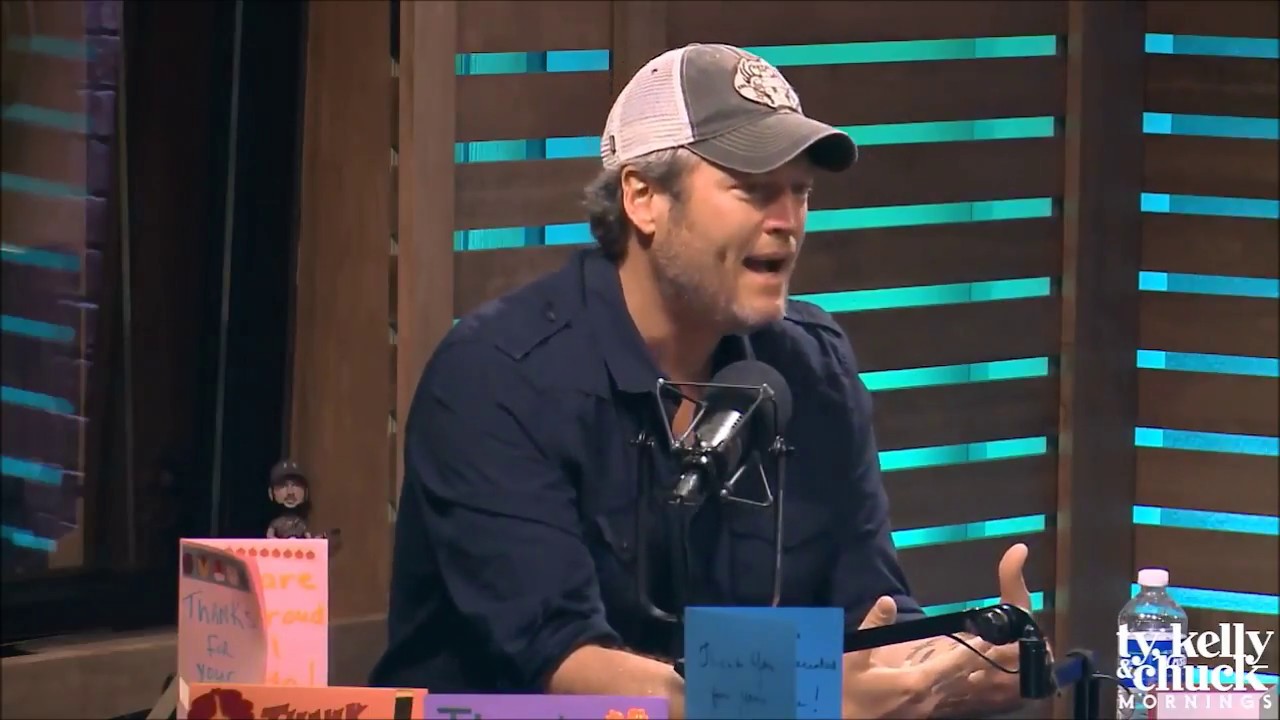 Blake Shelton Talks to NASH FM About Life with Gwen Stefani