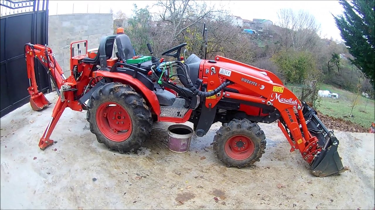 Kubota Traktörün Filtre Ve Yağ Değişimi