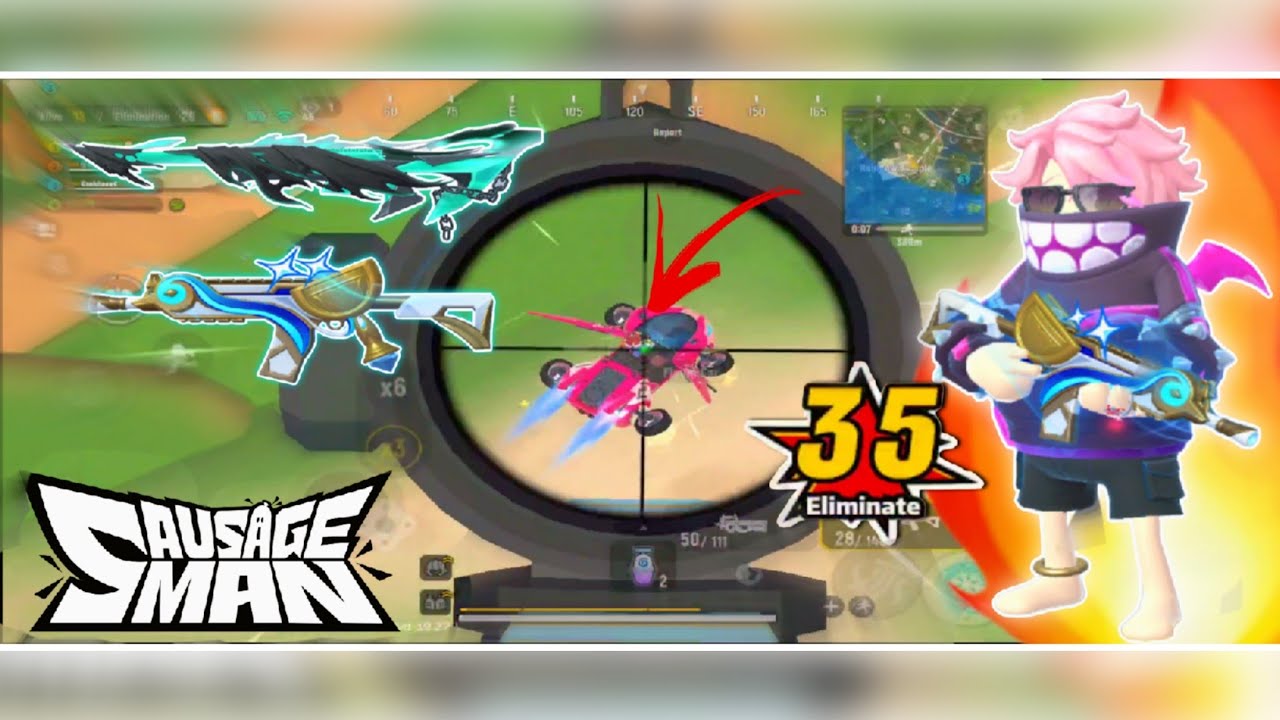 35 KILL !!! Rainbow Island 🔥 SS17 QUAD SAUSAGE MAN