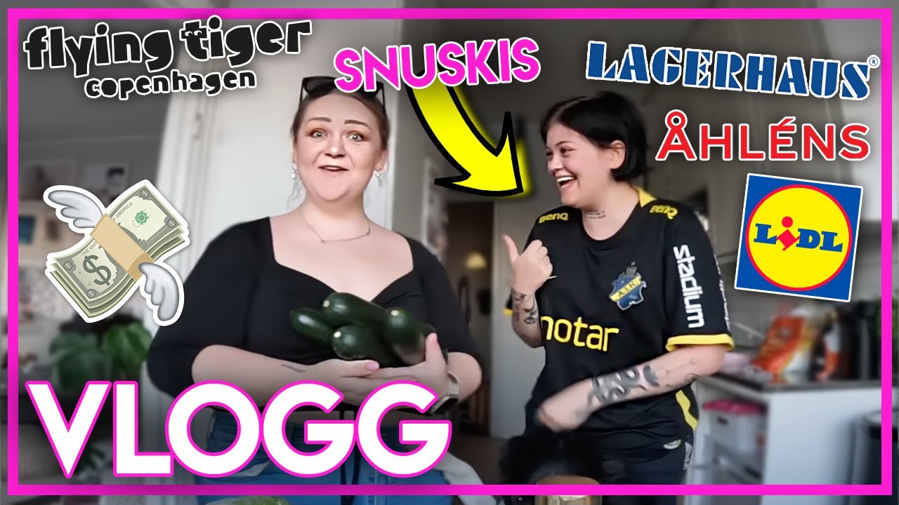 LÅNG VLOGG | SVINDYRT, SHOPPING PÅ NORMAL & LIDL + MASSA OLIKA HAULS