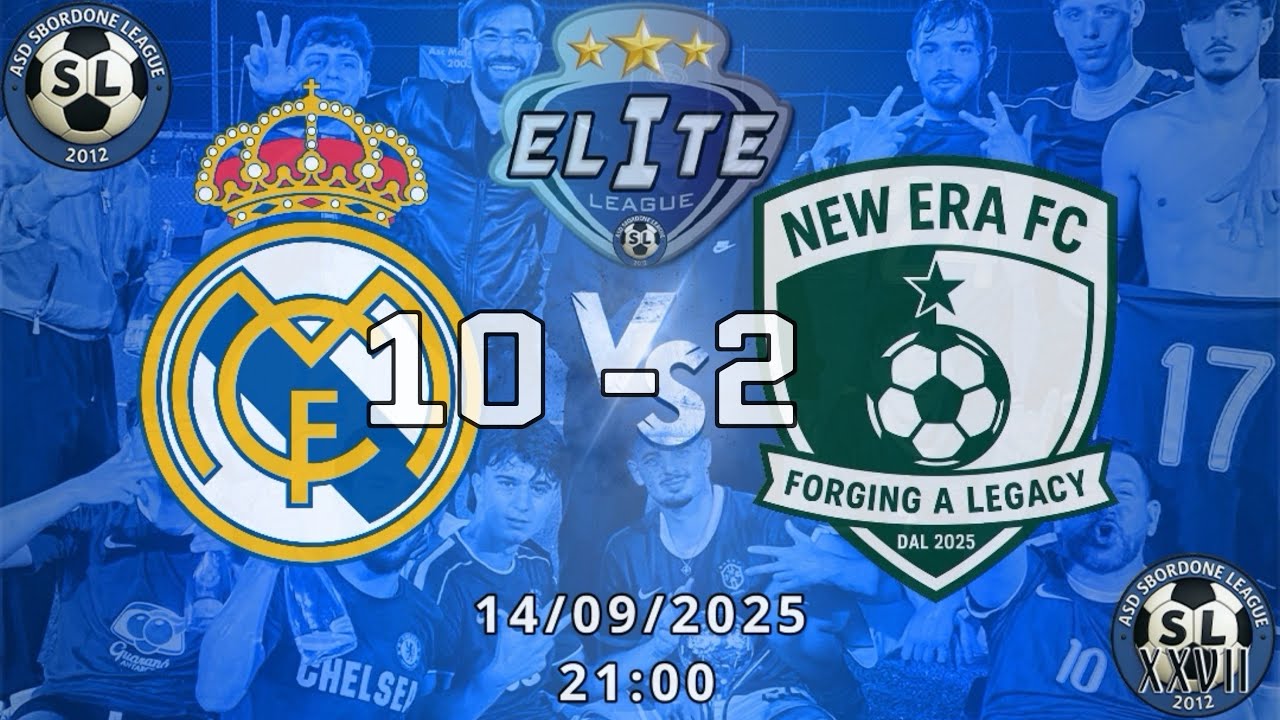 🔵XXVII  SBORDONE LEAGUE 🔵 ÉLITE LEAGUE 🔵 BLANCOS - NEW ERA FC