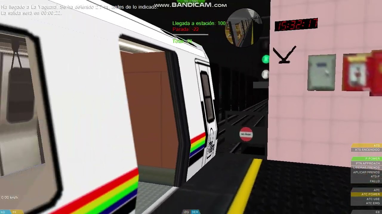 Openbve Metro de Caracas Linea 2