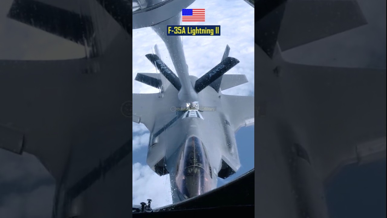 This Is How the F-35A Connects to the Boom &mdash; Inside a Mid-Air Refueling Operation