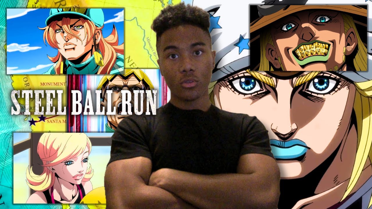 Тизер-трейлер аниме «Steel Ball Run» РЕАКЦИЯ И РАЗБОР
