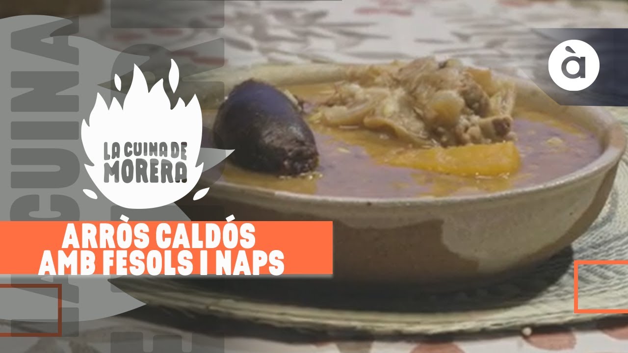 Arròs caldós amb fesols i naps - La cuina de Morera