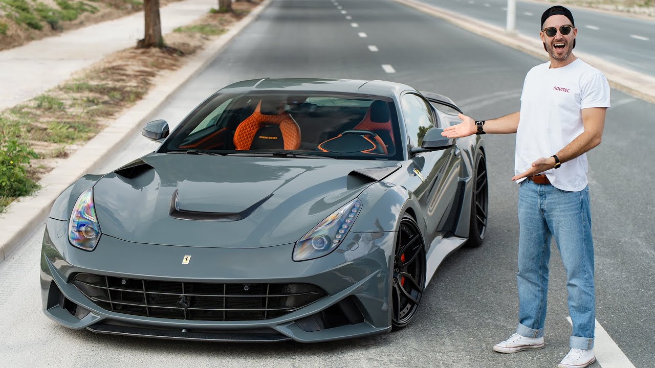 Первый Ferrari F12 N-Largo от Novitec в Дубае всё ещё сумасшедший и громкий / The Supercar Diaries