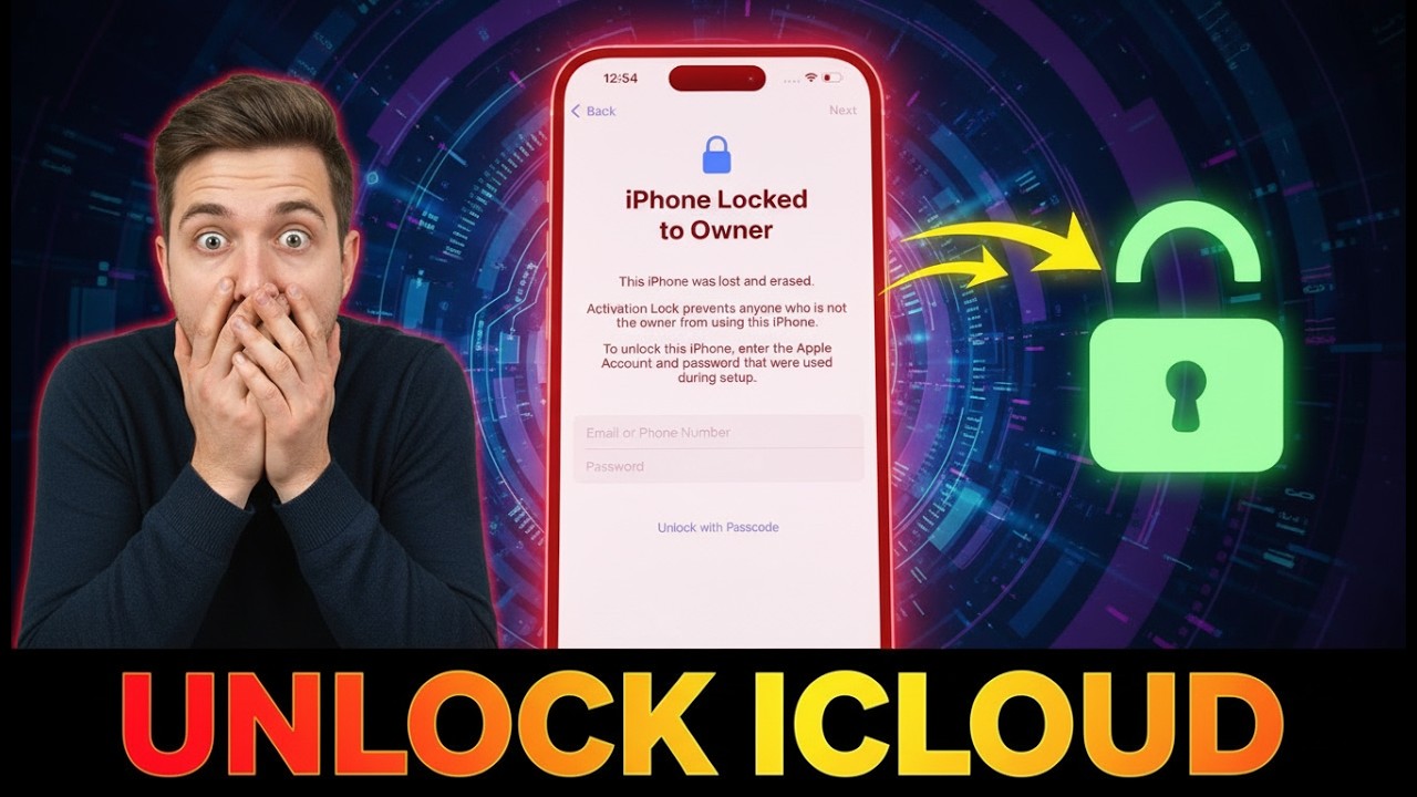 How to Unlock iPhone iCloud Activation Lock (2026 Method) | iPhone Locked to Owner Fix