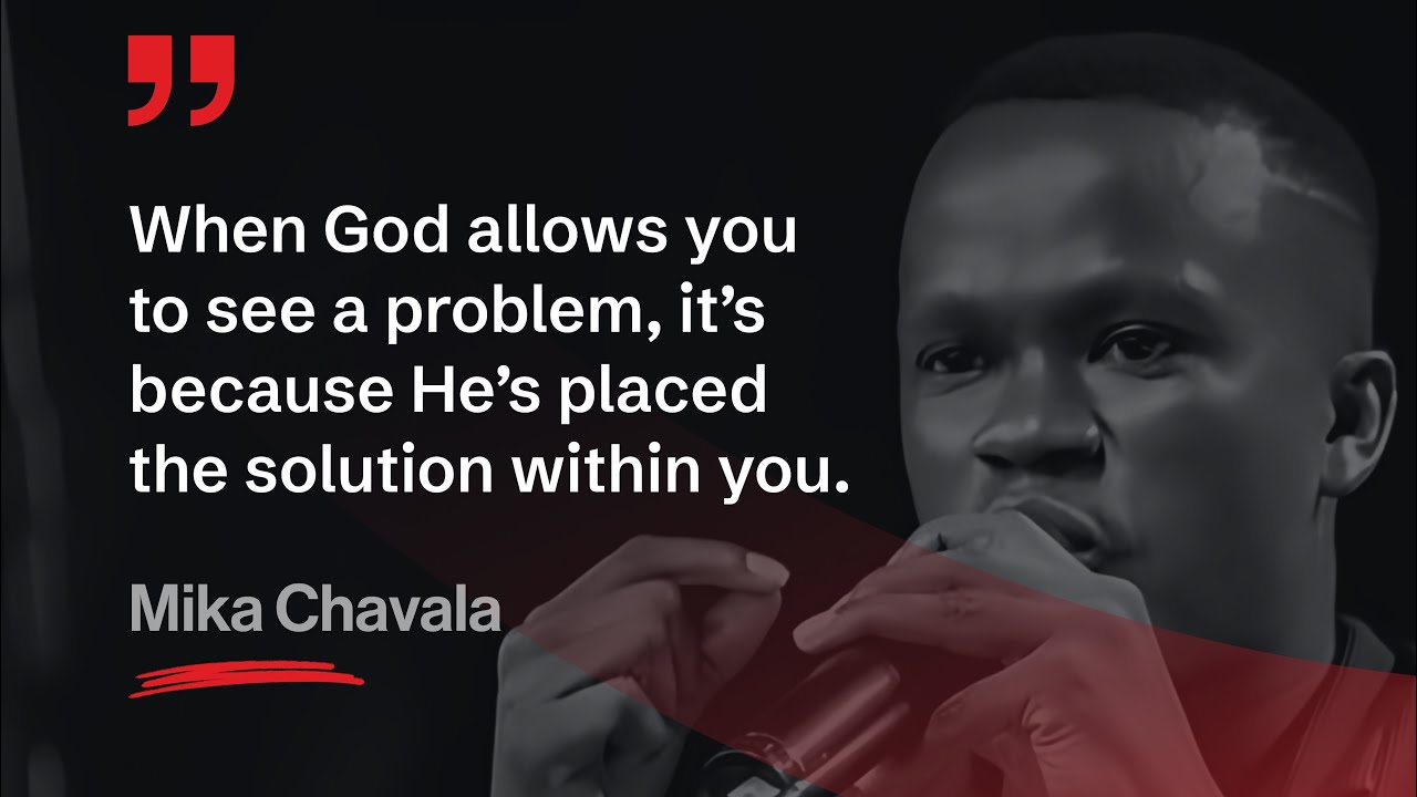 YULE ANAYEONA TATIZO NDIYE ANAYEBEBA SULUHISHO | THE ONE WHO SEES THE PROBLEMS CARRIES THE SOLUTION.