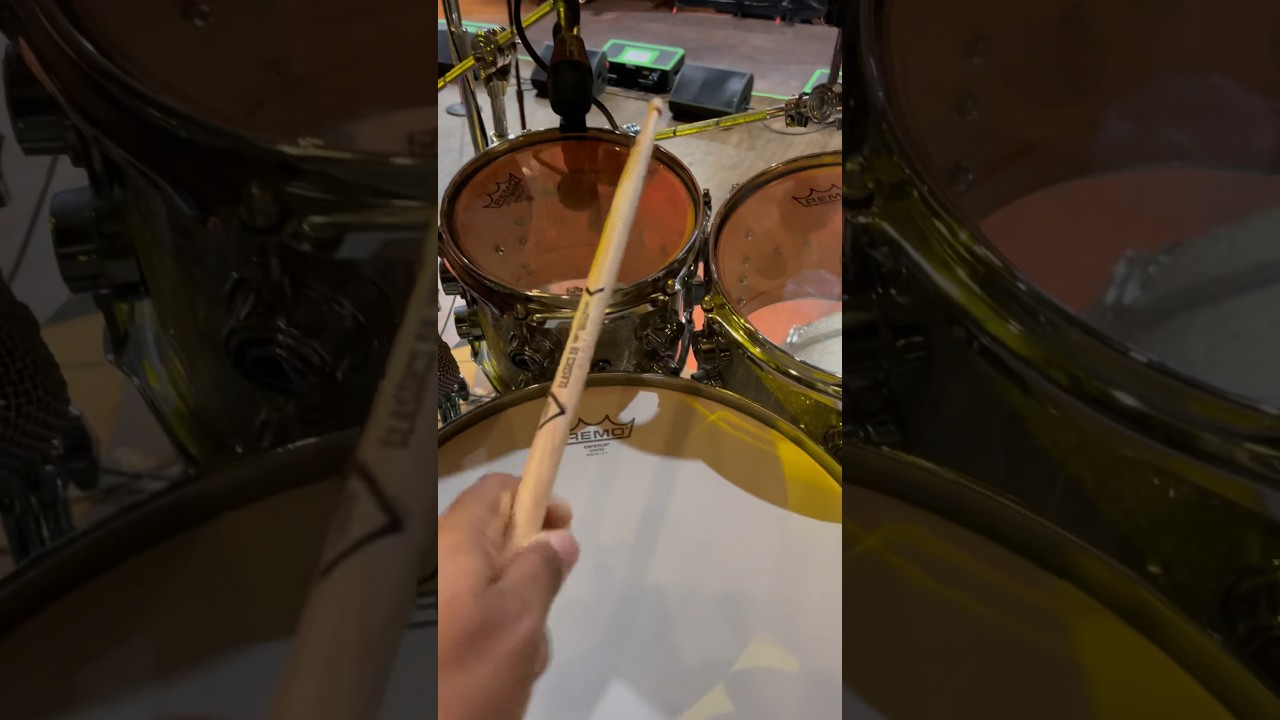 Drums tuned to perfection