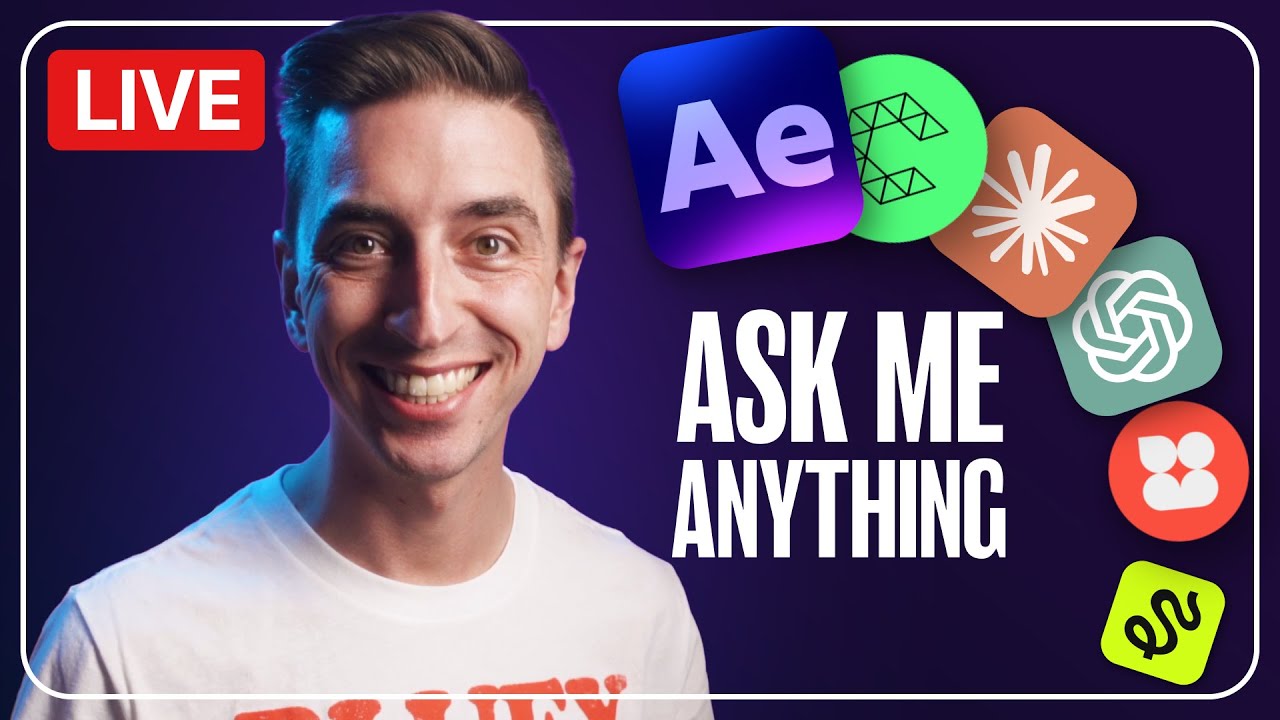 Hang with Jake LIVE | Open Q&A: AE, AI, Cavalry & More