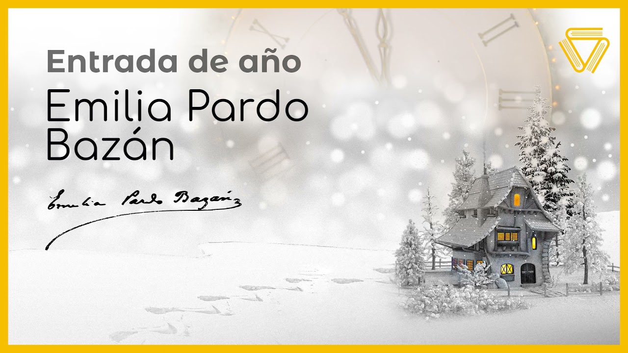 AUDIOLIBRO | Entrada de año 🥂 ~ EMILIA PARDO BAZÁN | Cuento de Navidad | Voz humana ~ Castellano 🎧