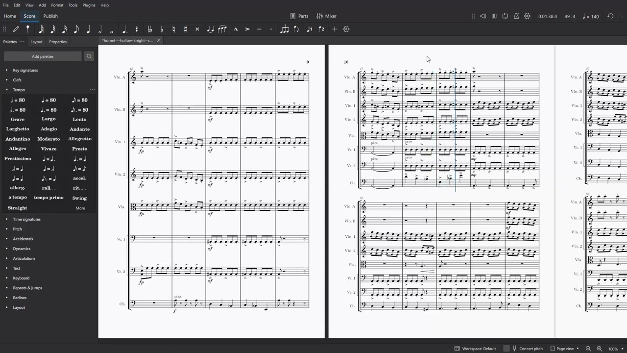 Hornet Hollow Knight for String Orchestra