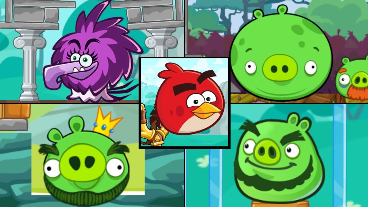 Angry Birds Maker Custom Friends - All Bosses (Luta dos Bosses) 1080P 60 FPS