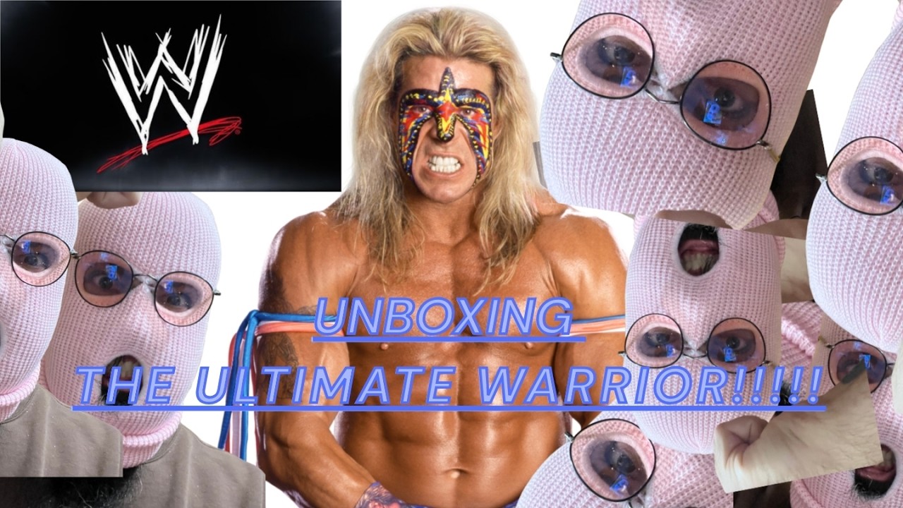 WWE Ultimate Warrior Action Figure Unboxing & Review Royal Rumble Elite Series & WWE Street Fighter!