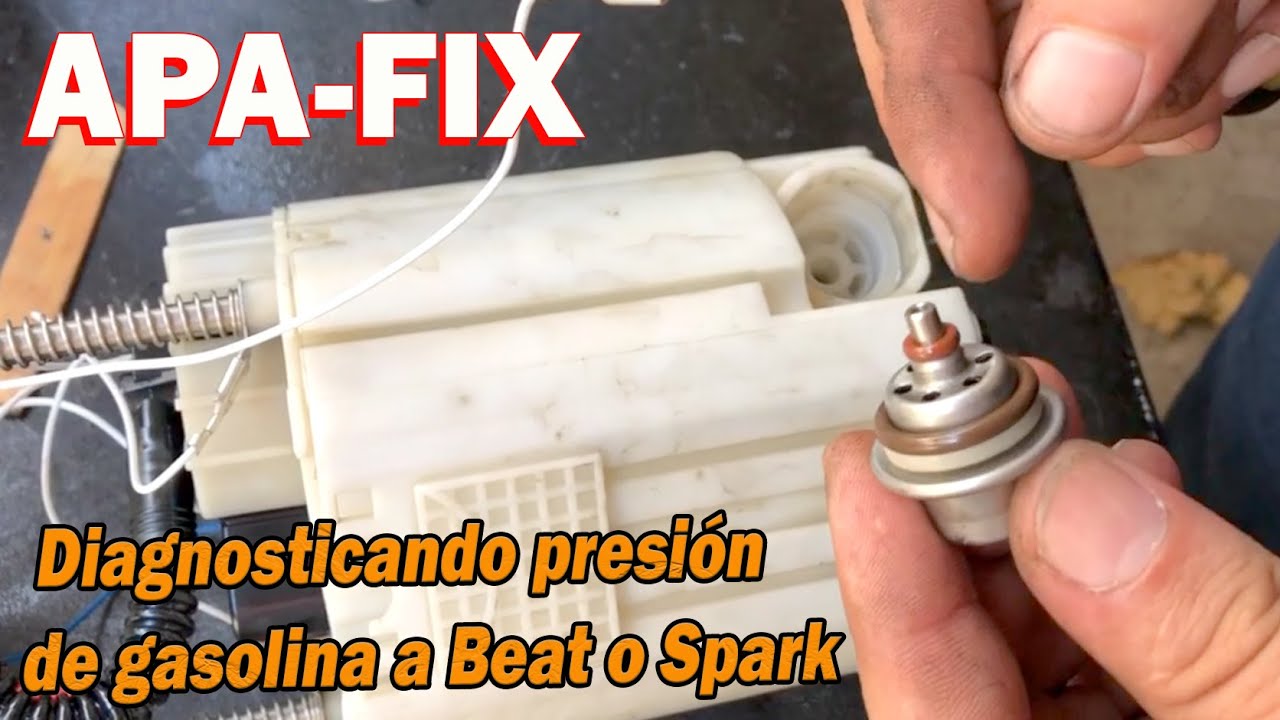 Diagnosticando Presión de Gasolina a Beat o Spark