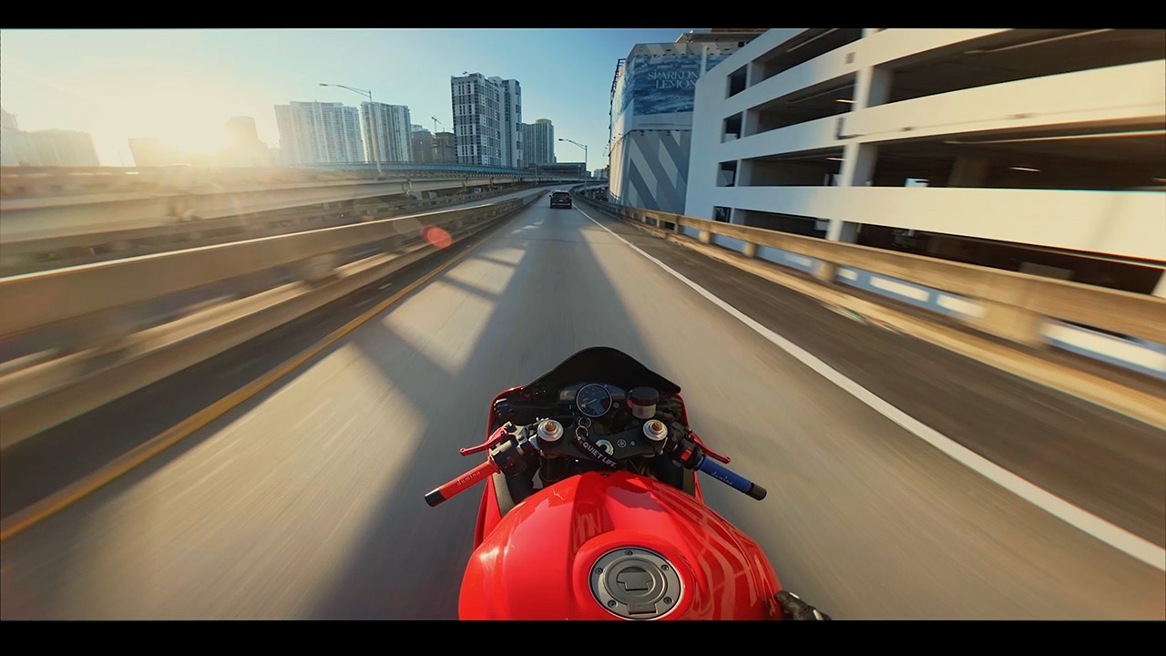 YAMAHA R6 MIAMI  Pure sound chill drive 4K | NO TALKING