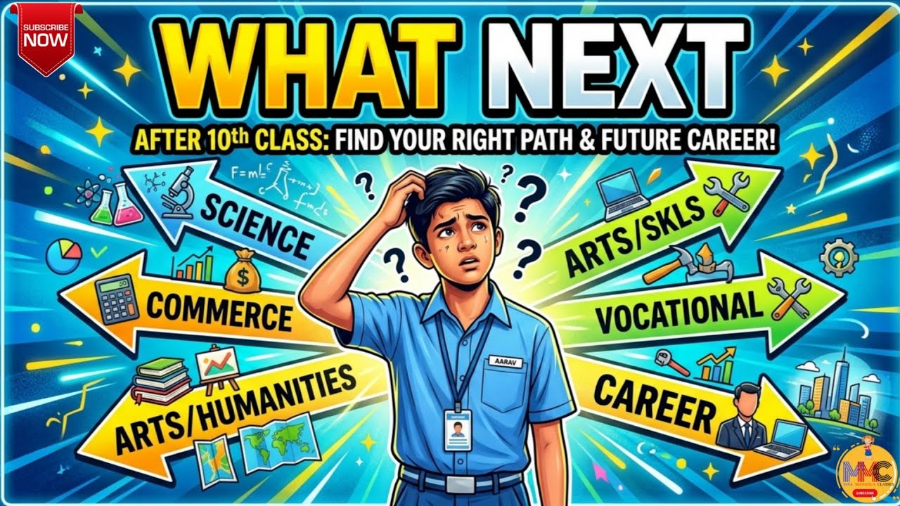 WHAT NEXT//After 10th Class(Full Planning Video)//MMC ONLINE ODIA//By Ammu Vai