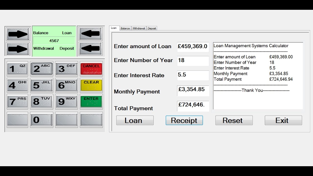 How to Create an Advanced ATM Systems in Visual Basic.Net - Full Tutorial