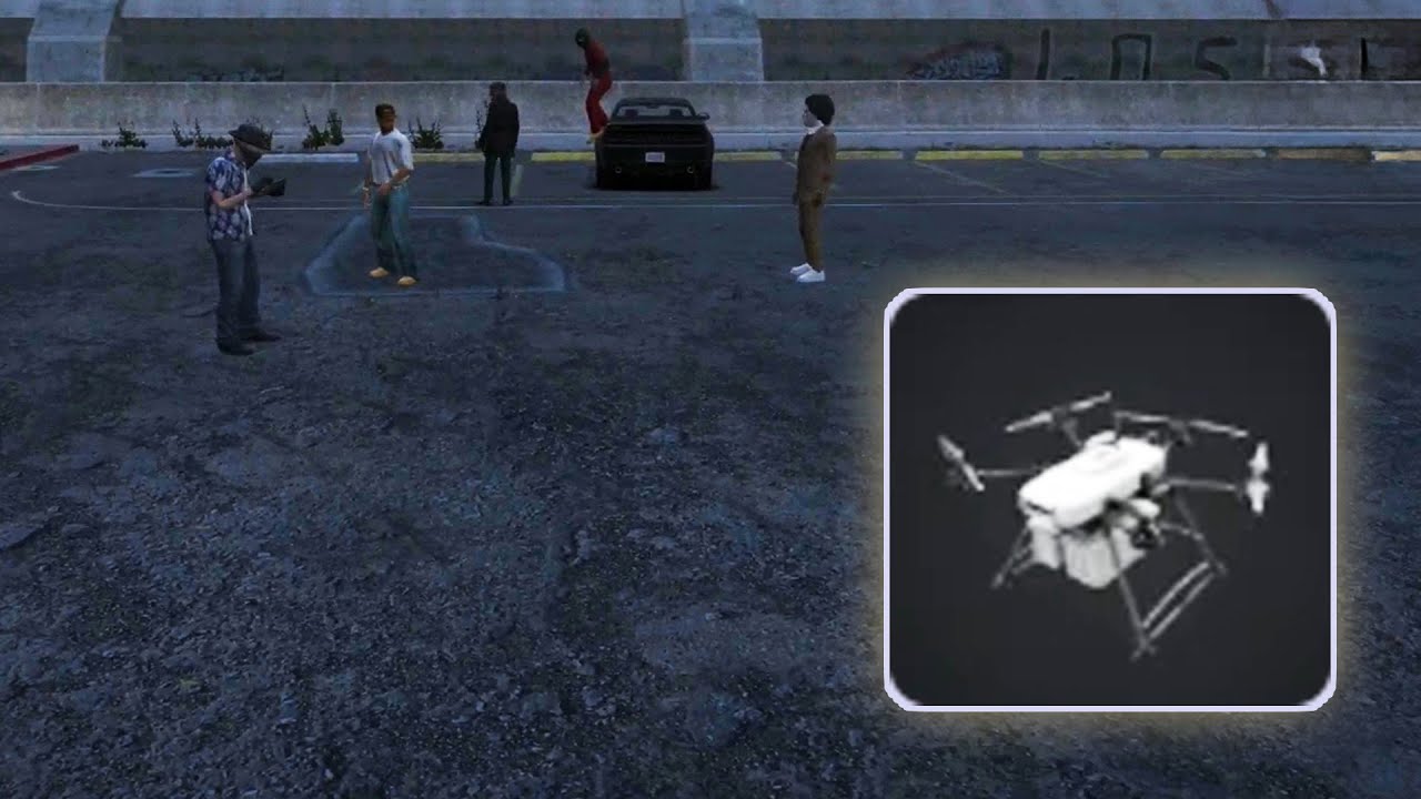 Mr. K Test Out Their New RC Cargo Drone | Nopixel 4.0