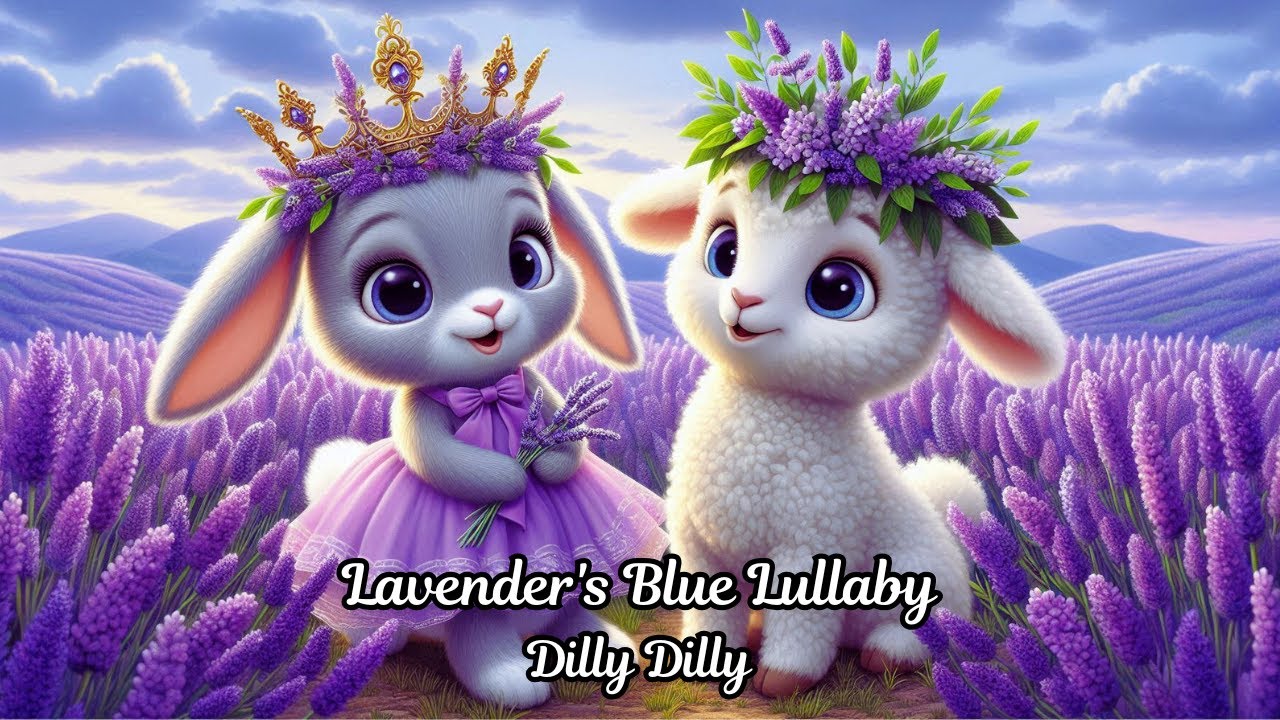 Lavender's Blue Lullaby | Classic Nursery Rhyme for Peaceful Sleep