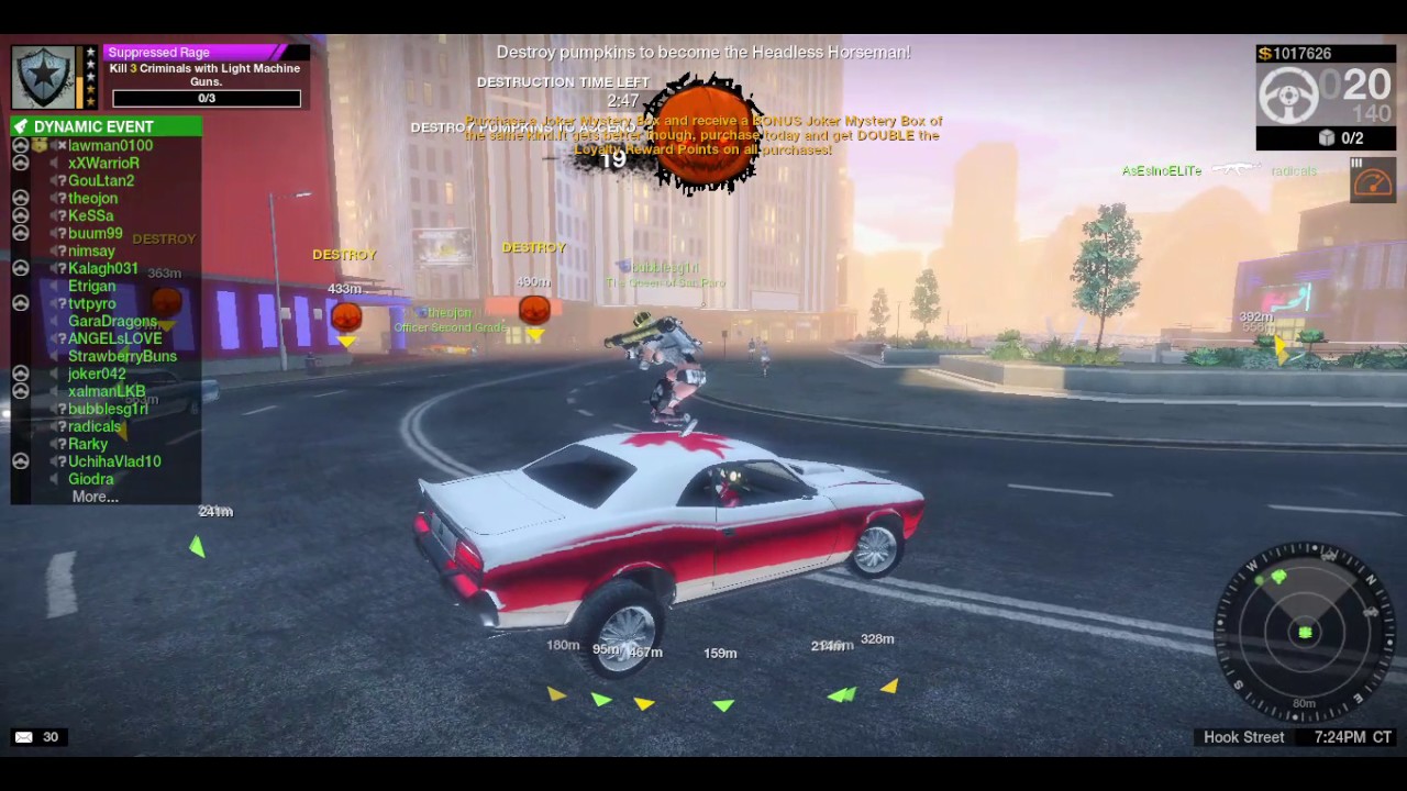 APB Reloaded Halloween Event 2016