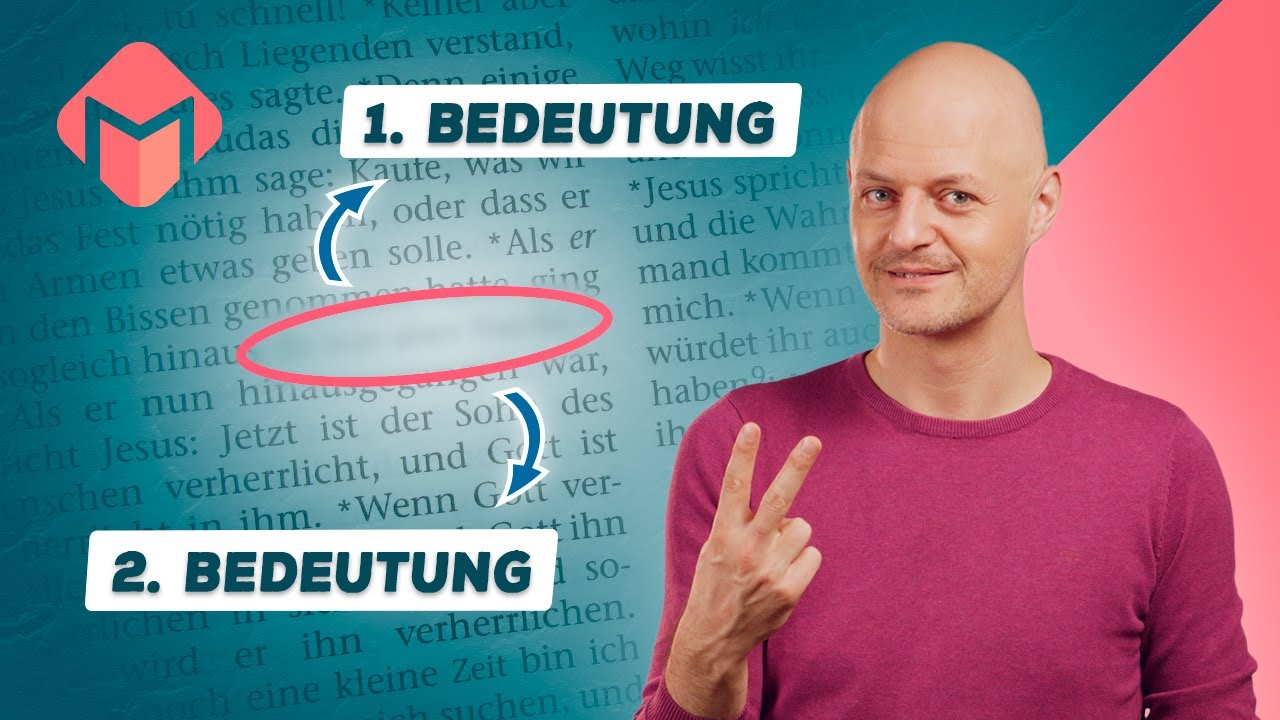 Kann EIN Bibeltext ZWEI Bedeutungen haben? | Bibelstudium Tipps