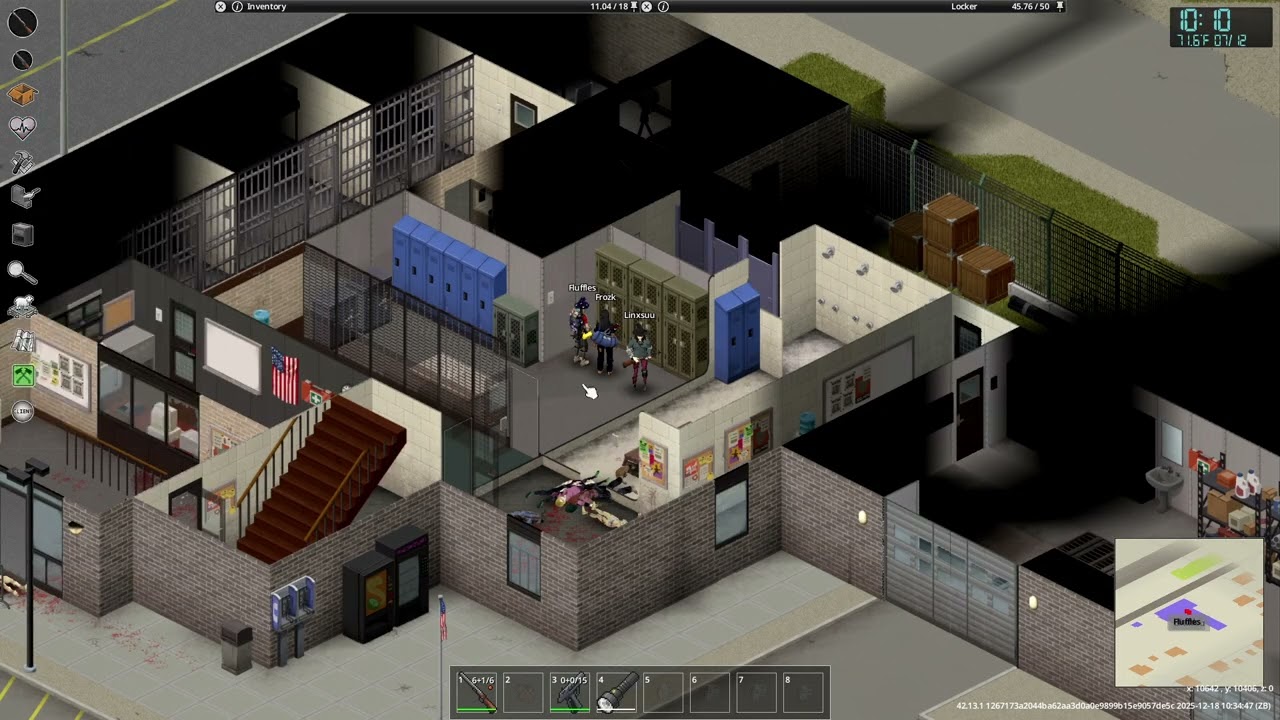 trying to stay alive lol | Project Zomboid Gameplay (Live - VOD)