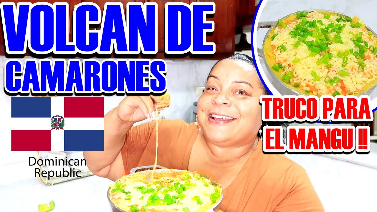 VOLCAN DE CAMARONES / TRUCO PARA EL MANGU !!
