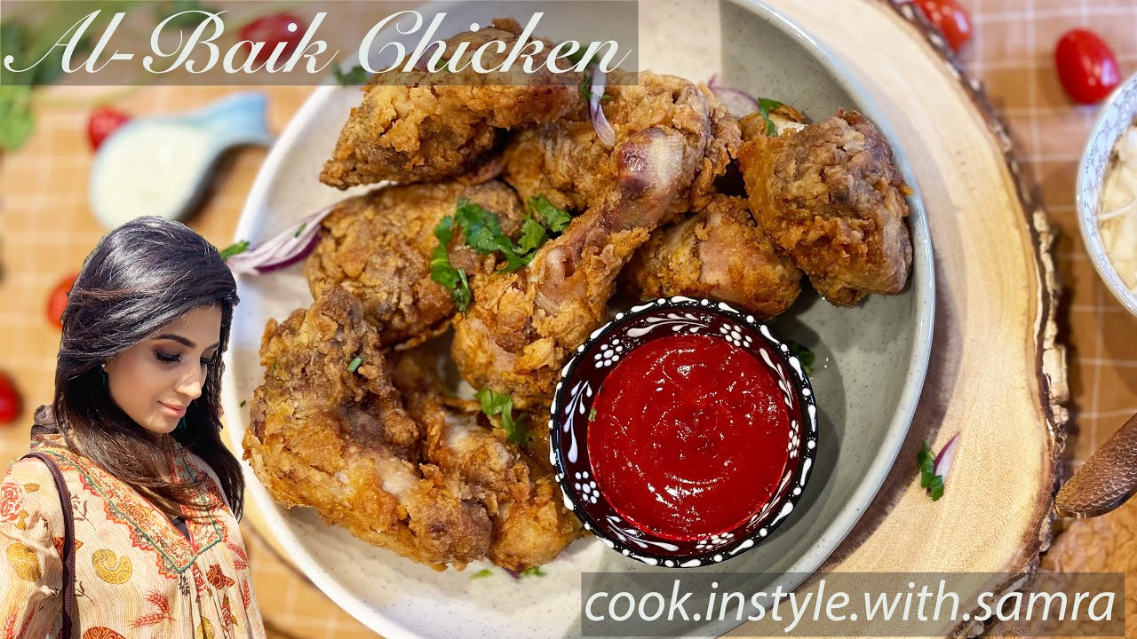 Saudi AL BAIK Chicken Recipe - SECRET RECIPE REVEALED - Make Juicy Al-Baik chicken at home