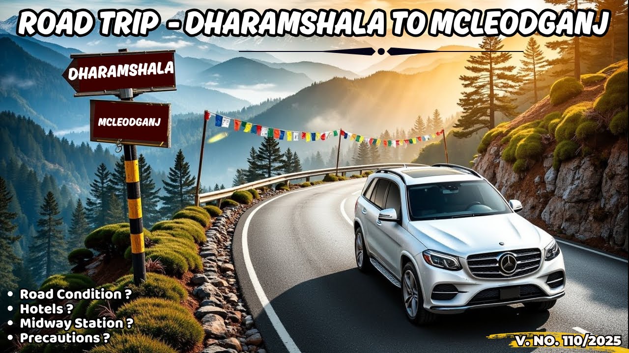 Dharamshala To Mcleodganj Himachal Pradesh | Road Trip of Macleodganj | Best Route of Macleodganj