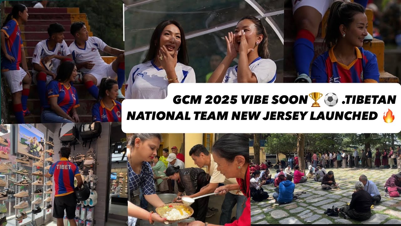 Who will win GCM 2025 ?My winner will be ??#tibetan new football jersey launch 🎉#tibetanvlogger#gcm