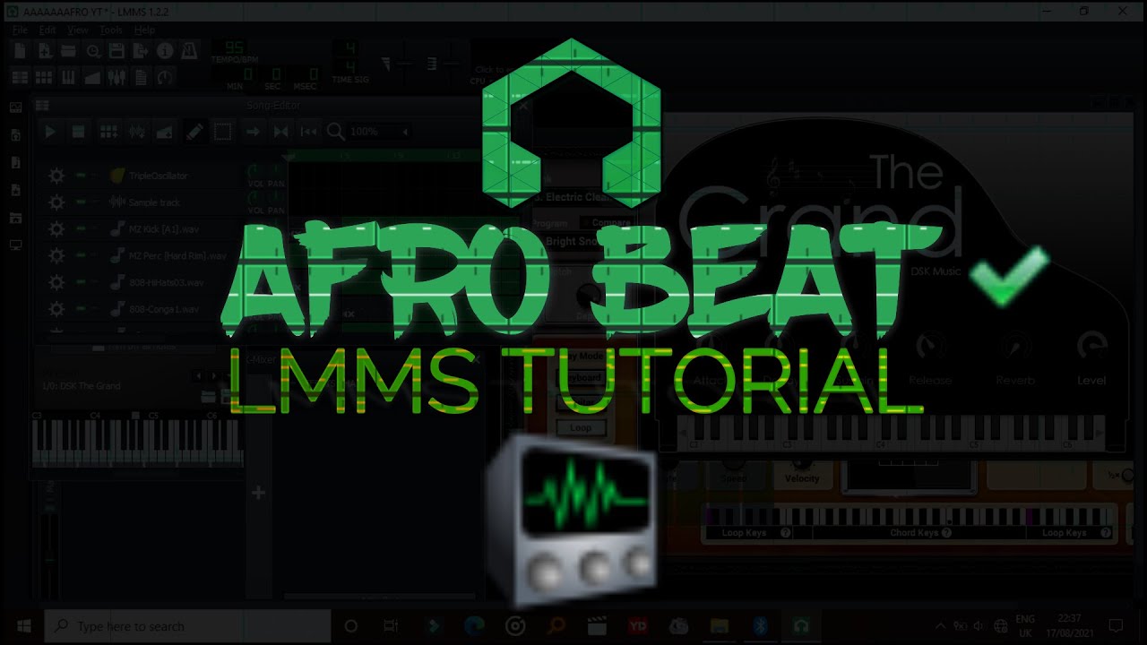 Как легко создавать афро-биты в LMMS (с нуля)