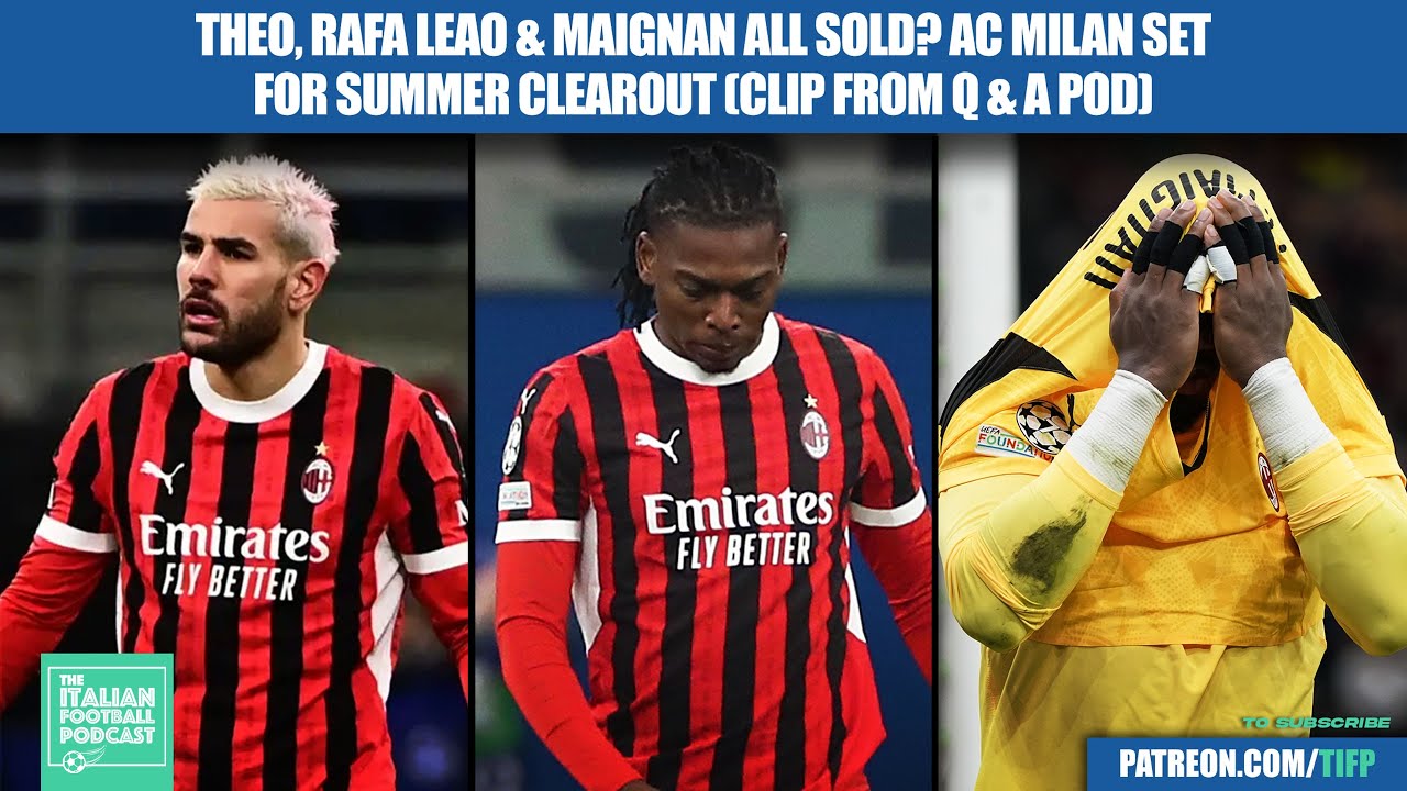 Theo Hernandez, Rafael Leao & Mike Maignan ALL To Be Sold: AC Milan Summer CLEAROUT? (Clip Q&A Pod)