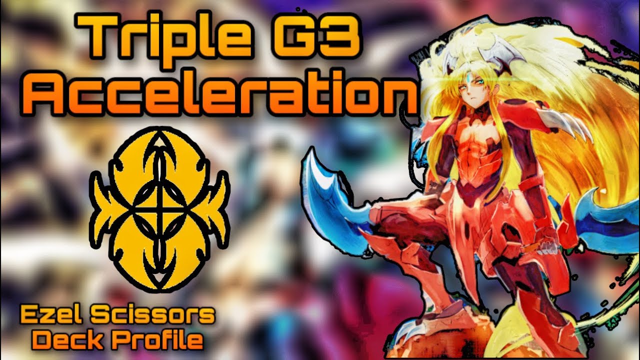 Ezel Scissors Deck Profile // Clan Collection Vol. 4 // Gold Paladin// Cardfight Vanguard V- Premium