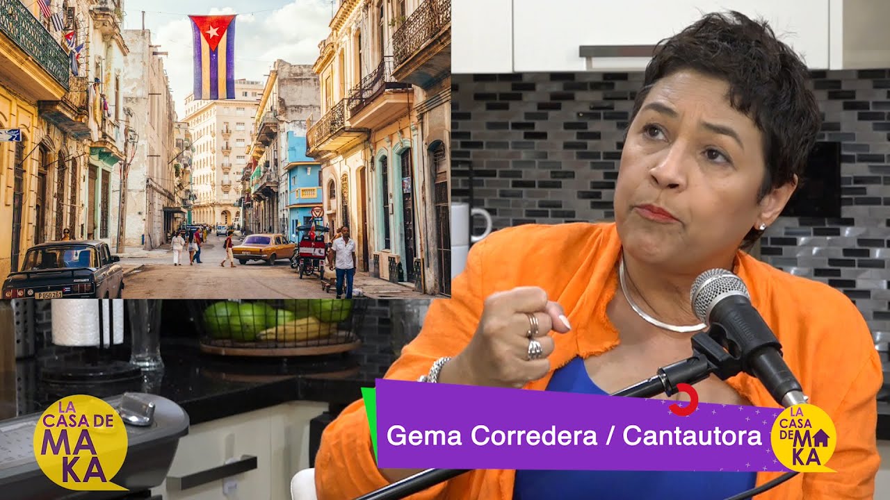 Descemer Bueno sorprende en vivo y la cantautora Gema Corredera envía emotivo mensaje a los Cubanos!