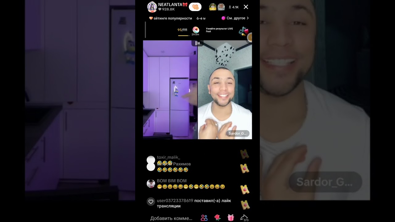 tik tok battle Sardor vs Neatlanta