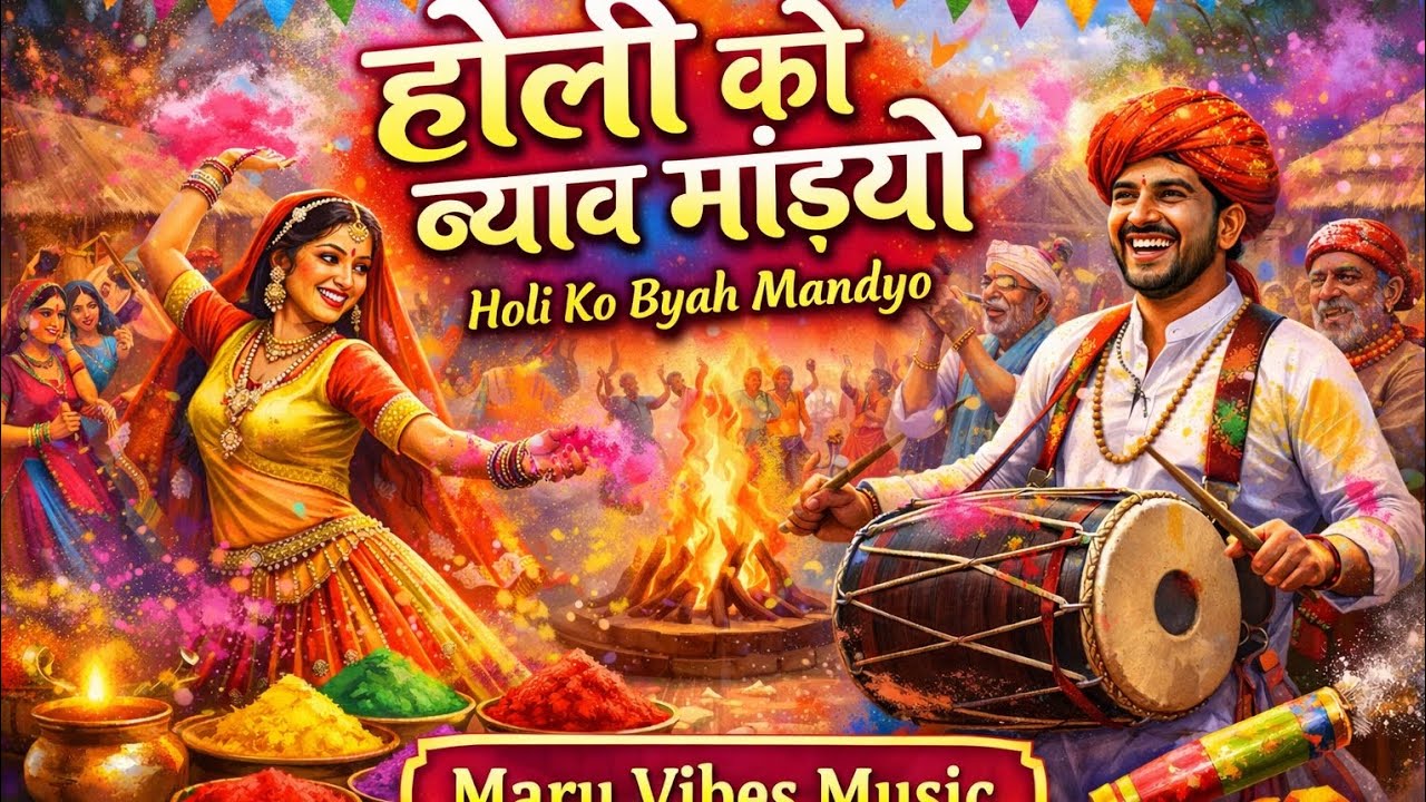 होली को ब्याव मांड्यो रे 🌸 | New Rajasthani Fag Song 2026