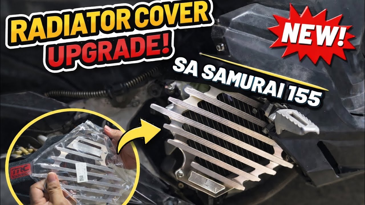 Euro Samurai 155i Install Radiator Cover