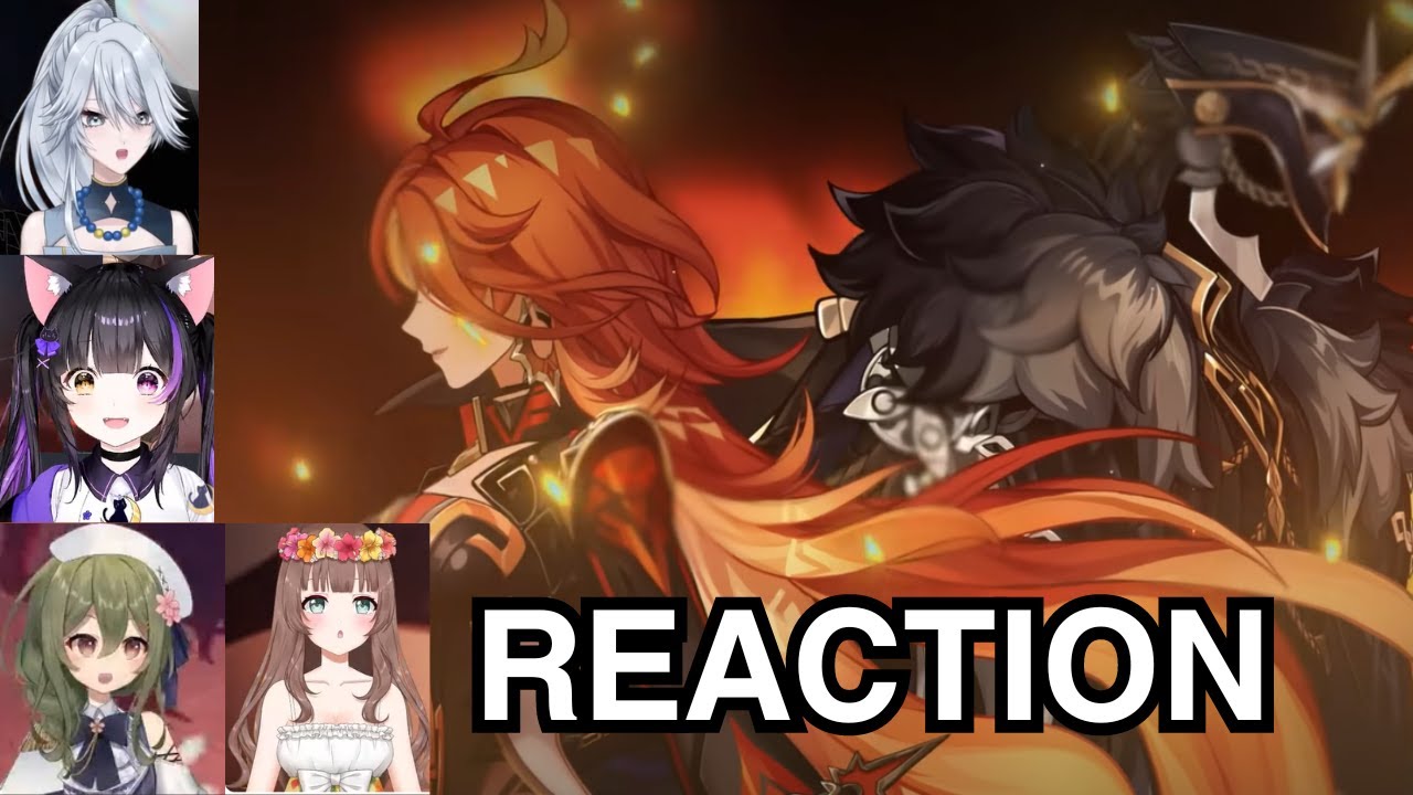 Japanese Streamers React to Ignition Teaser: A Name Forged in Flames | Genshin Impact #GenshinImpact