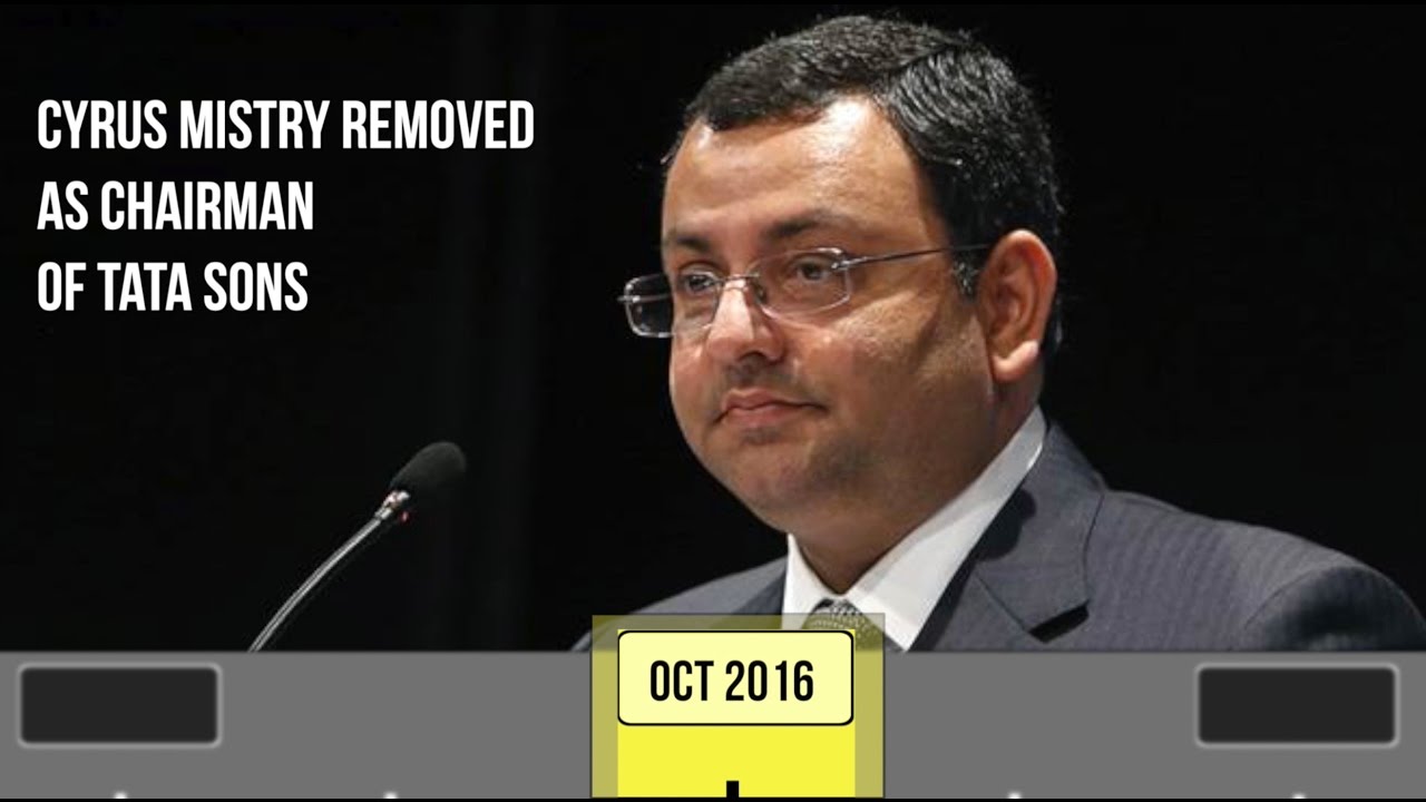 Cyrus Mistry's Career Timeline
