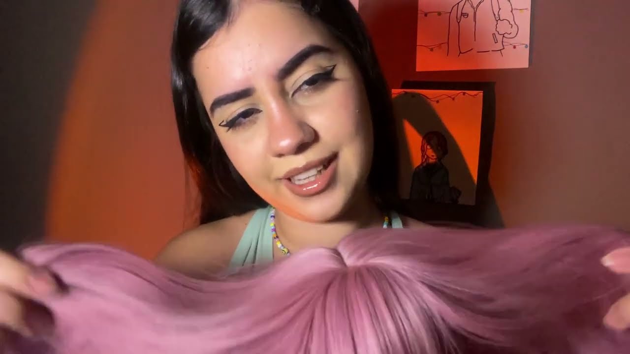 ASMR - A MENINA QUE SENTA ATRÁS DE VOCÊ É OBCECADA PELO SEU CABELO